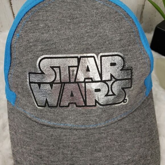 Star Wars Snapback Cap Gray Blue Size OSFM - Picture 4 of 9